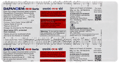Dapanorm M 10 Forte Tablet 10 Dapanorm M 10 Forte Tablet 10