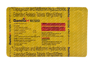 Damita M 10/500 MG Tablet Er 10