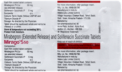 Mirago S 50 Tablet 10