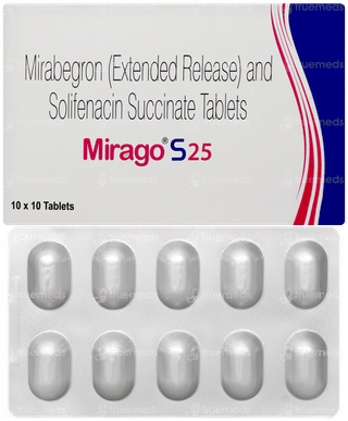 Mirago S 25 Tablet 10
