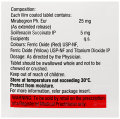 Mirago S 25 Tablet 10 Mirago S 25 Tablet 10