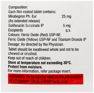 Mirago S 25 Tablet 10