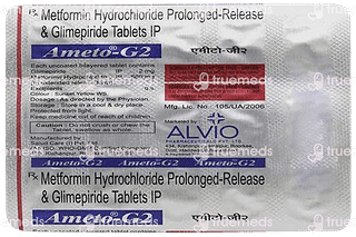 Ameto G 2/500 MG Tablet Pr 15