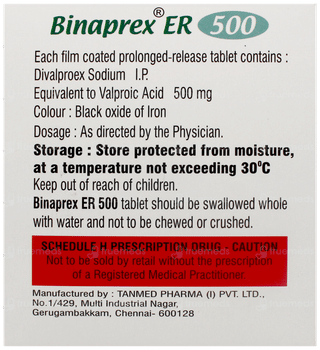 Binaprex Er 500 Tablet 10