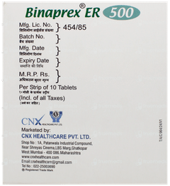Binaprex Er 500 Tablet 10