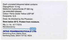 Daparyl M 10/500 Tablet 10 Daparyl M 10/500 Tablet 10
