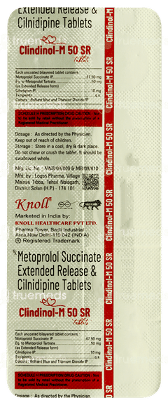 Clindinol M 50 Sr Tablet 10