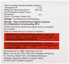 Glimicure M2 Tablet 15 Glimicure M2 Tablet 15