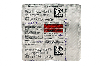 Isryl M 3/500 MG Tablet Pr 15