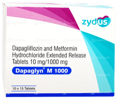 Dapaglyn M 1000 Tablet 15 Dapaglyn M 1000 Tablet 15