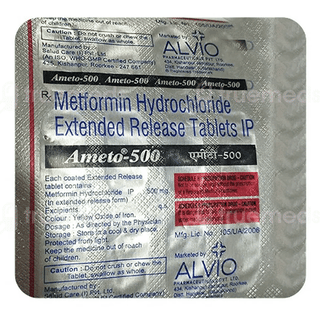Ameto 500 Tablet 15
