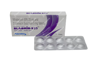 Bladmir S 25/5 MG Tablet Er 10