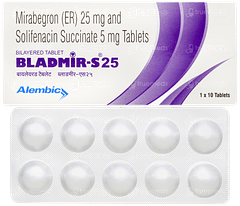 Bladmir S 25 Tablet 10