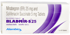 Bladmir S 25 Tablet 10