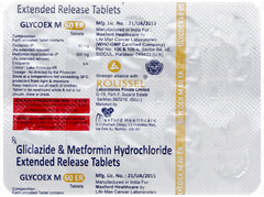 Glycoex M 60 Er Tablet 10 Glycoex M 60 Er Tablet 10