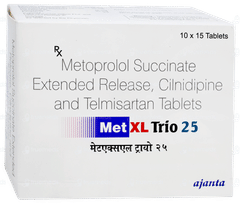 Met Xl Trio 25 Tablet 15 Met Xl Trio 25 Tablet 15
