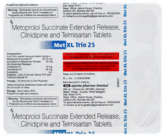 Met Xl Trio 25 Tablet 15 Met Xl Trio 25 Tablet 15