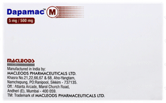 Dapamac M 5mg/500mg Tablet 15