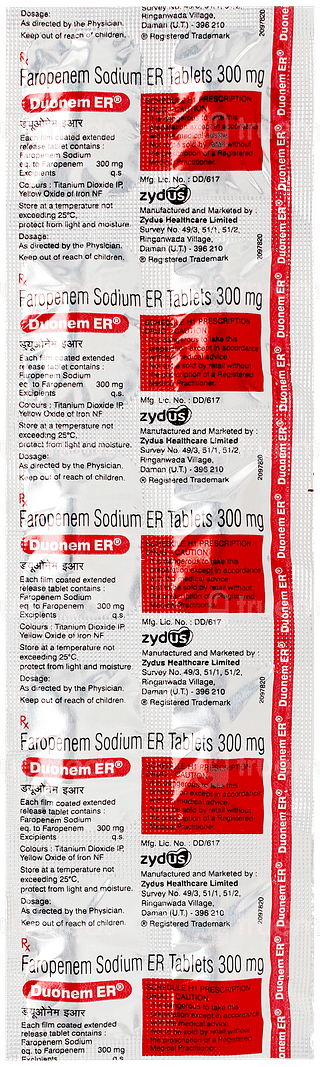 Duonem Er Tablet 10