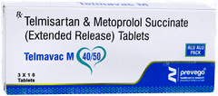 Telmavac M 40/50 Tablet 10