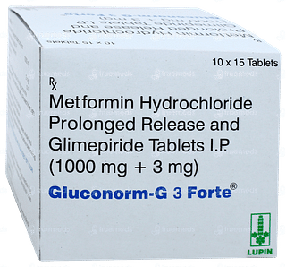 Gluconorm G 3 Forte Tablet 15