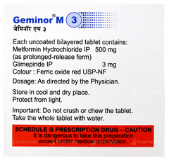 Geminor M 3 Tablet 15 Geminor M 3 Tablet 15