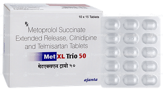 Met Xl Trio 50 Tablet 15