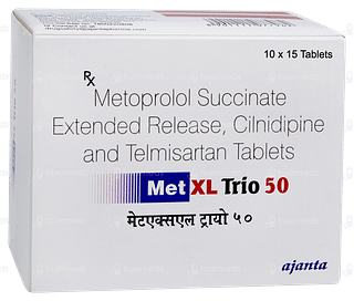 Met Xl Trio 50 Tablet 15