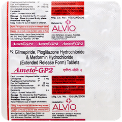 Ameto Gp2 Tablet 15