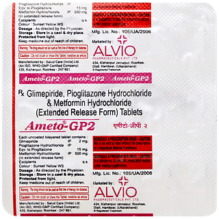Ameto Gp2 Tablet 15