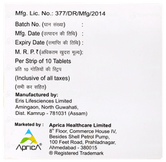 Daprica M 10 Tablet 10 Daprica M 10 Tablet 10