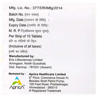 Daprica M 10 Tablet 10