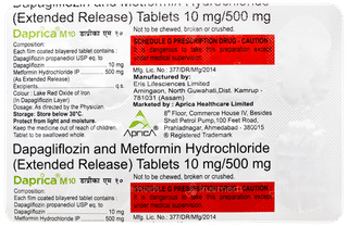 Daprica M 10 Tablet 10