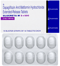 Glucreta M 5/500 Tablet 10