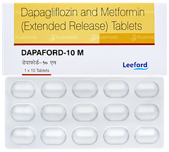 Dapaford 10 M Tablet 15