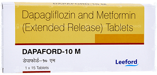 Dapaford 10 M Tablet 15