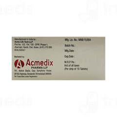 Acmeto Xl 25 Tablet 10 Acmeto Xl 25 Tablet 10