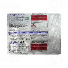 Akglim M 2/500 MG Tablet Pr 10
