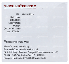 Trivolib Forte 2 Tablet 15
