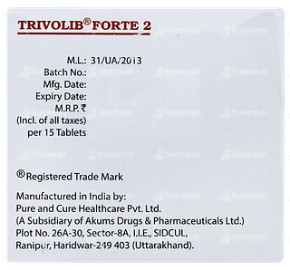 Trivolib Forte 2 Tablet 15