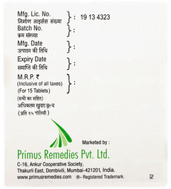 Glimiprime M2 Tablet 15 Glimiprime M2 Tablet 15