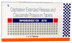 Sporidex Cv 375 Tablet 10