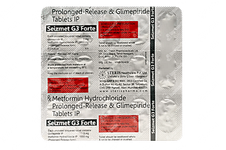 Seizmet G Forte 3/1000 MG Tablet Pr 15