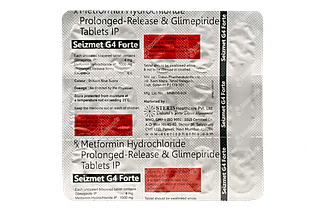 Seizmet G Forte 4/1000 MG Tablet Pr 15