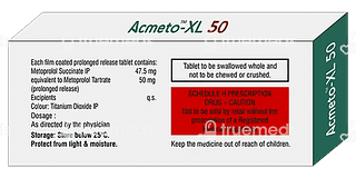 Acmeto Xl 50 MG Tablet Pr 10