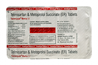 Telmijub Beta 40/50 MG Tablet Er 15