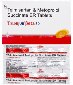 Telmijub Beta 50 Tablet 15