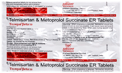 Telmijub Beta 50 Tablet 15 Telmijub Beta 50 Tablet 15