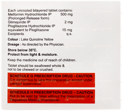 Jubiglim Trio 2 Tablet 15 Jubiglim Trio 2 Tablet 15