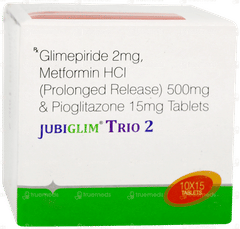 Jubiglim Trio 2 Tablet 15 Jubiglim Trio 2 Tablet 15